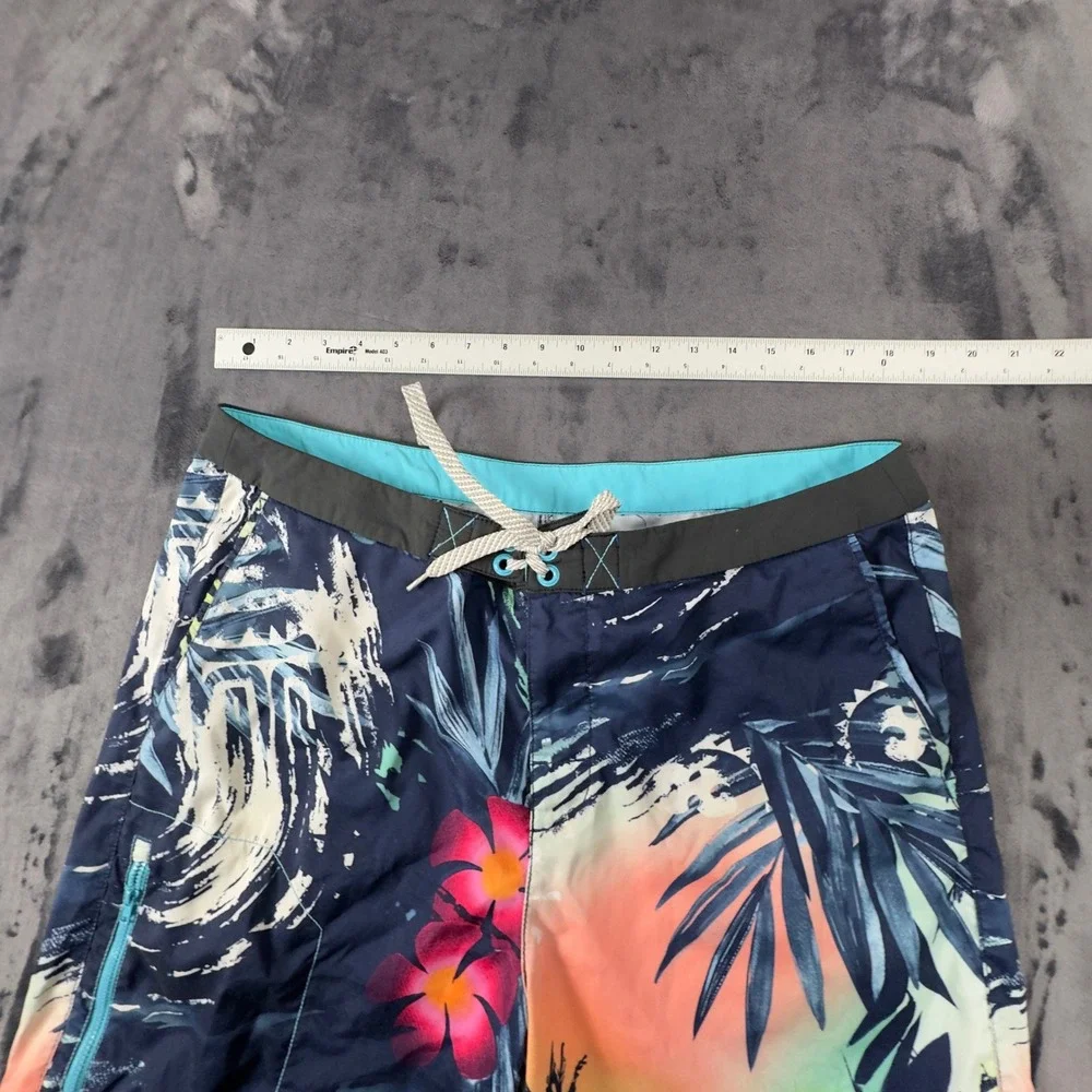 Tommy Bahama Board Shorts Mens 36 Multicolor Tropical Floral Palm Relax 4380